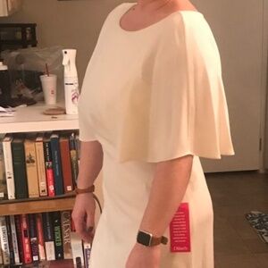 Halston Cape Dress